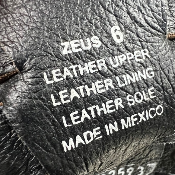 🚫SOLD!••|•FREEBIRD🦅 BY STEVEN•| 'ZEUS' Leather Gladiator Block Heel Sandal - Picture 9 of 15